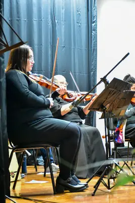 Concerto de comemoração dos 7 anos do projeto Educando com Arte, em Cajuru