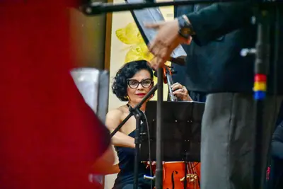 Concerto de comemoração dos 7 anos do projeto Educando com Arte, em Cajuru