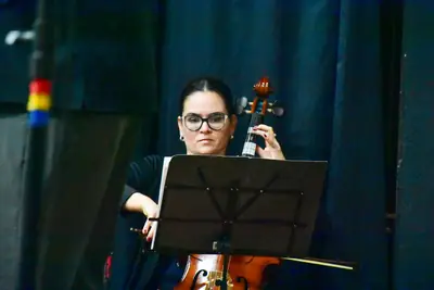 Concerto de comemoração dos 7 anos do projeto Educando com Arte, em Cajuru