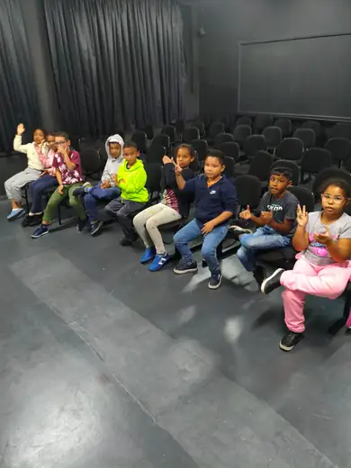 Aula do projeto de música na EMEB Aparecida Elias Draibe, em Maio de 2026