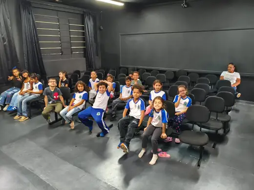 Aula do projeto de música na EMEB Aparecida Elias Draibe, em Maio de 2026