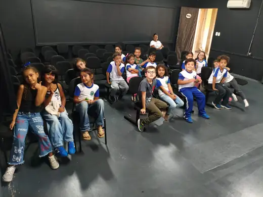 Aula do projeto de música na EMEB Aparecida Elias Draibe, em Maio de 2026