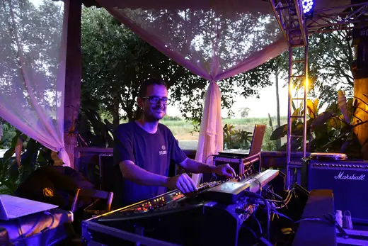 Apresentação de Banda Briltles no I Festival da Diversidade Cultural