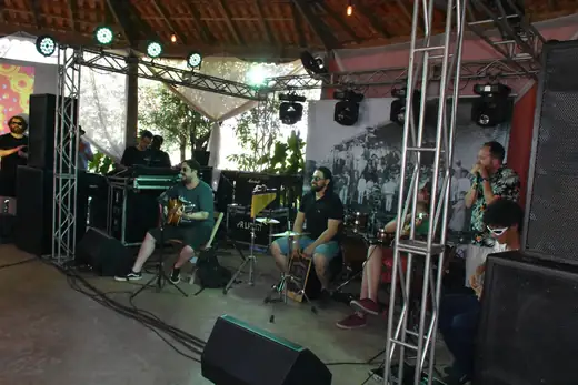Apresentação de Banda Leo no I Festival da Diversidade Cultural