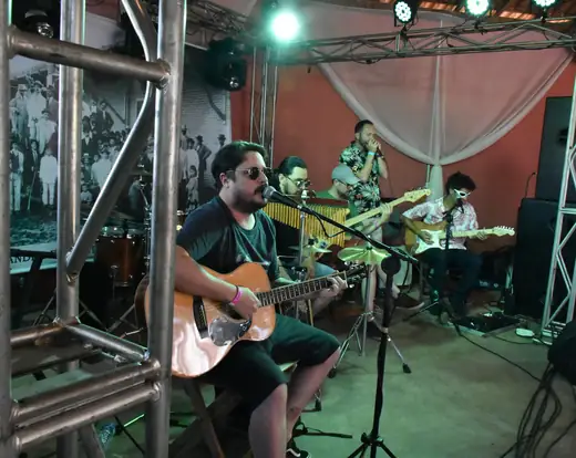 Apresentação de Banda Leo no I Festival da Diversidade Cultural