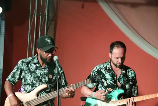 Apresentação de Banda Mamutes no I Festival da Diversidade Cultural
