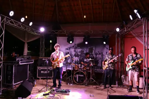 Apresentação de Banda Mamutes no I Festival da Diversidade Cultural