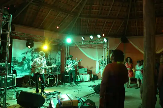 Apresentação de Banda Mamutes no I Festival da Diversidade Cultural