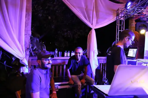 Apresentação de Banda Mamutes no I Festival da Diversidade Cultural