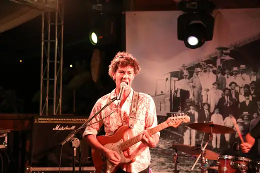 Apresentação de Banda Mamutes no I Festival da Diversidade Cultural