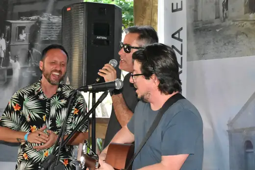 Apresentação de Banda Max no I Festival da Diversidade Cultural