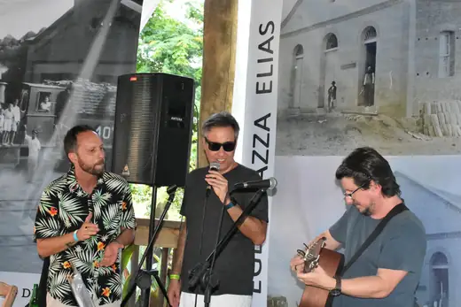 Apresentação de Banda Max no I Festival da Diversidade Cultural
