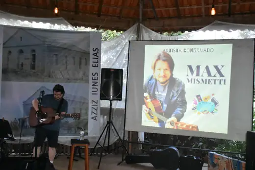 Apresentação de Banda Max no I Festival da Diversidade Cultural