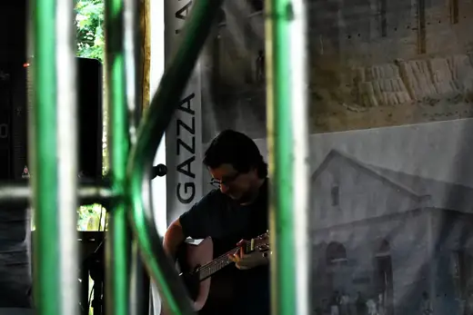 Apresentação de Banda Max no I Festival da Diversidade Cultural