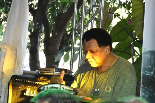 Apresentação de Domingos e Banda no I Festival da Diversidade Cultural