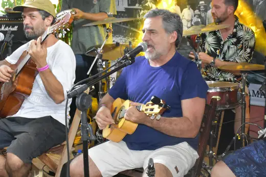 Apresentação de Domingos e Banda no I Festival da Diversidade Cultural
