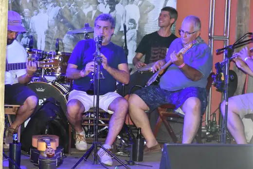 Apresentação de Domingos e Banda no I Festival da Diversidade Cultural