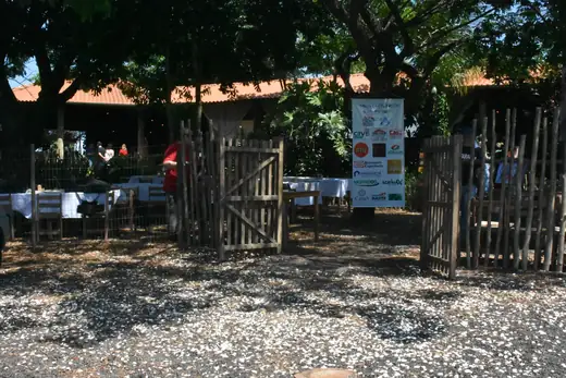 Exposição montada no I Festival da Diversidade Cultural