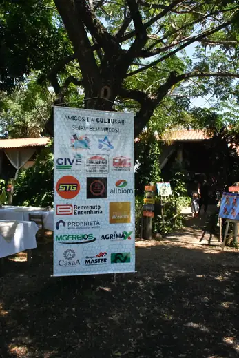 Exposição montada no I Festival da Diversidade Cultural