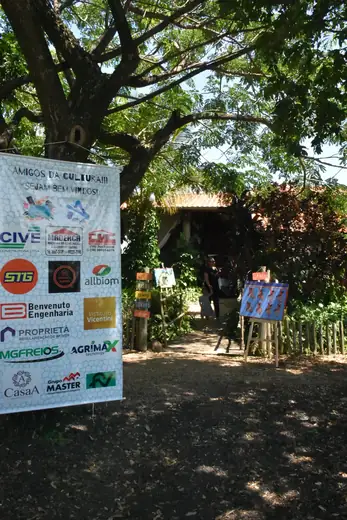 Exposição montada no I Festival da Diversidade Cultural