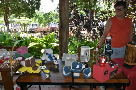 Exposição montada no I Festival da Diversidade Cultural