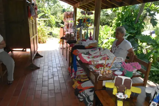 Exposição montada no I Festival da Diversidade Cultural