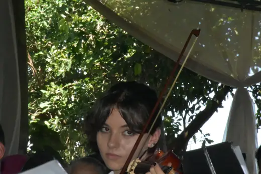 Apresentação de Orquestra de Cordas de Cajuru no I Festival da Diversidade Cultural