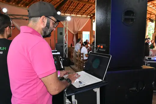 Apresentação de Orquestra de Cordas de Cajuru no I Festival da Diversidade Cultural
