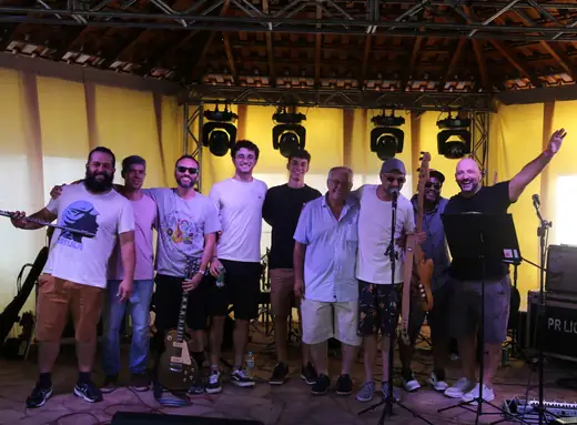 Apresentação de Banda Briltles no II Festival da Diversidade Cultural