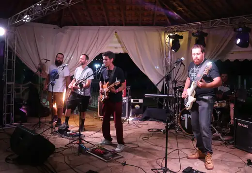 Apresentação de Banda Mamutes no II Festival da Diversidade Cultural