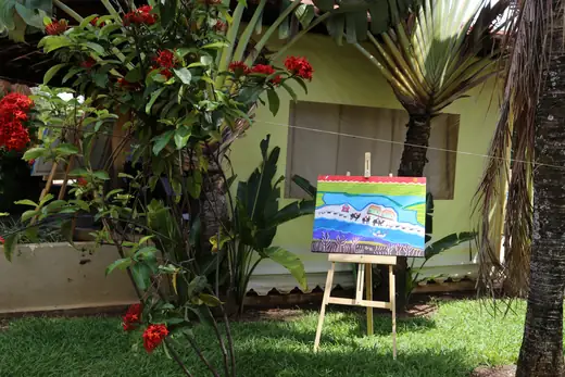 Feira de artesanato no II Festival da Diversidade Cultural