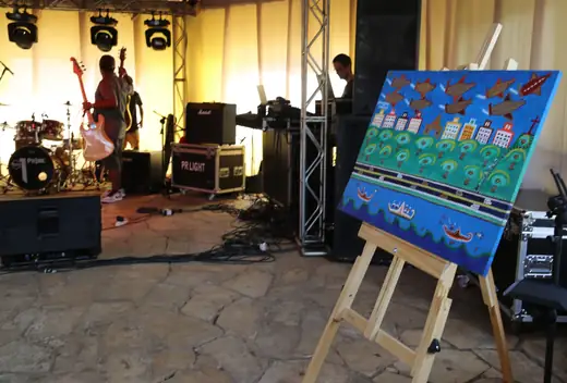 Feira de artesanato no II Festival da Diversidade Cultural