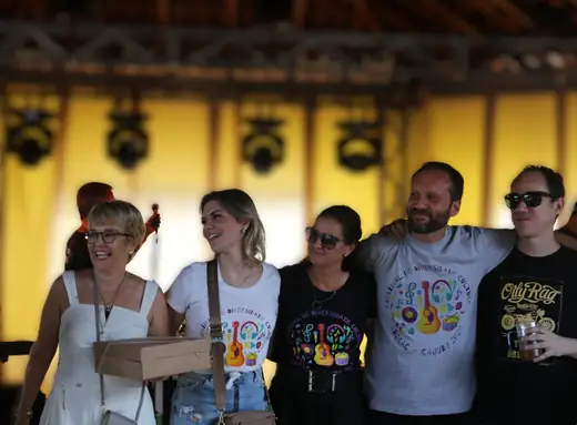 Bastidores da organização do II Festival da Diversidade Cultural