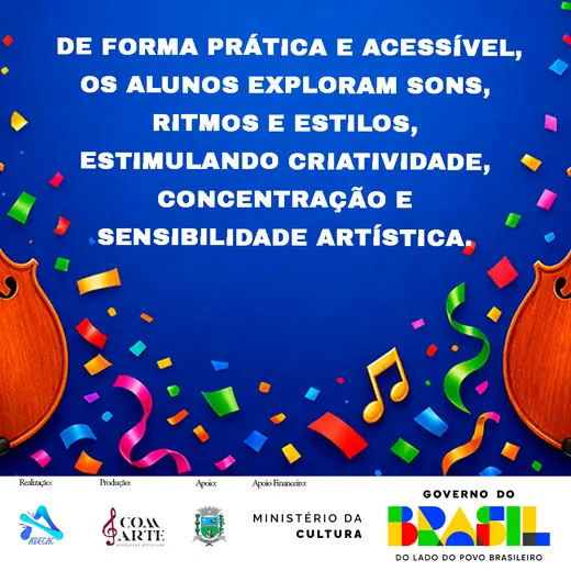 Arte sobre a prática nas aulas: sons, ritmos e estilos