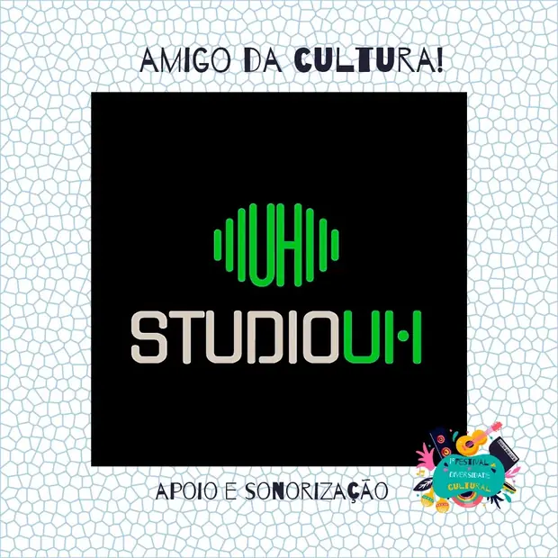 Patrocinadores e apoiadores do I Festival da Diversidade Cultural