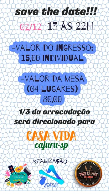 Peça de divulgação do I Festival da Diversidade Cultural