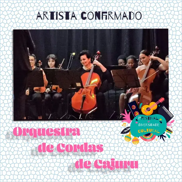 Peça de divulgação do I Festival da Diversidade Cultural
